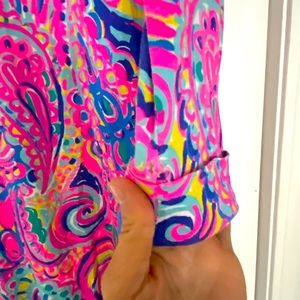 Girls 12/14 Lily Pulitzer Psychedelic Sunshine Shift Dress.